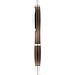 SWING rPET. Recyceltes PET (100% rPET)-Kugelschreiber mit Metallclip, Schwarz