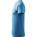 T-Shirt Herren Basic, 2XL, azureblau