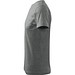 T-Shirt Herren Basic, 2XL, dunkelgrau melliert