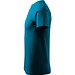 T-Shirt Herren Basic, S, petrolblau