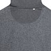 Iqoniq Abisko Zip-Kapuzenpullover aus recycelter Baumwolle, heather anthracite, XXS