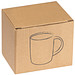Tasse außen gummiert, 300 ml, Schwarz Tasse außen gummiert, 300 ml, Schwarz
