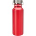 Thor 500 ml RCS-zertifizierte Trinkflasche aus Edelstahl, rot