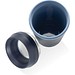 Topl-Becher aus rec. Kunststoff mit 360-Grad-Deckel 354ml, navy blau