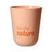 Trinkbecher Tivoli, 350 ml, elastoNature, peach fuzz