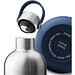 Trinkflasche Edelstahl, Blau 1000ml, Blau