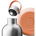 Trinkflasche Edelstahl, Orange 500ml, Orange