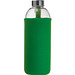 Trinkflasche mit Neoprensleeve 1,0 l, grün