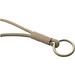 Tubyard Lanyard mit elastischem Band, kaffeebraun