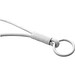 Tubyard Lanyard mit elastischem Band, weiss