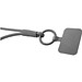 Tubyard Lanyard mit Telefonhalterung und elastischem Band, grau