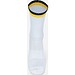 Two Tone Tennissocken, 37-41, White / Black / Yellow