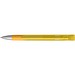 uma® LOOK grip transparent SI Druckkugelschreiber, ocker
