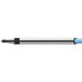 uma® RECYCLED PET PEN ALUMA Druckkugelschreiber, hellblau