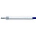 uma® RECYCLED PET PEN ALUMA transparent Druckkugelschreiber, dunkelblau
