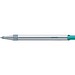 uma® RECYCLED PET PEN ALUMA transparent Druckkugelschreiber, petrol