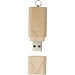 USB-Stick 3.0 aus Holz mit Schlüsselring, hellbraun, 64GB