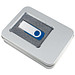 USB-Stick in Metallbox, 8 GB, blau