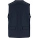 Venera Arbeitsweste mit V-Ausschnitt und mehreren Taschen, 200 g/m2, marineblau, XL