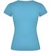 Victoria T-Shirt mit V-Ausschnitt für Damen, türkis, 2XL