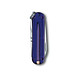 VICTORINOX Taschenmesser Classic SD, 7 Funktionen, dunkelblau-transparent