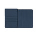 VINGA Baltimore RCS recycelte Polyester-RFID-Reisepasshülle, navy blau