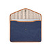 VINGA Bosler 16 Zoll Laptop-Tasche aus GRS recyceltem Canvas, navy blau