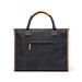 VINGA Bosler Büro-Tasche aus RCS recyceltem Canvas, schwarz