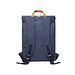 VINGA Bosler Rucksack aus GRS recyceltem Canvas, navy blau