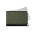 VINGA Marlow 14 Zoll Laptop Sleeve aus RCS recyceltem Polyester, grün, schwarz