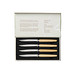 VINGA Retro Fleischmesser, silber