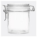 Vorratsglas CLICKY S mit Bügelverschluss, Füllmenge ca. 280 ml,transparent