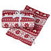 Weihnachtliche Kuscheldecke, rot