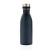 XD COLLECTION Deluxe Wasserflasche aus RCS recyceltem Stainless-Steel, navy blau