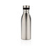 XD COLLECTION Deluxe Wasserflasche aus RCS recyceltem Stainless-Steel, silber