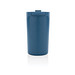 XD COLLECTION Doppelwandiger Vakuum-Becher aus RCS recyceltem SS, blau