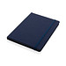 XD COLLECTION GRS-zertifiziertes rPET-A5-Notizbuch, navy blau, navy blau