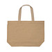 XD COLLECTION Impact Aware™ 240g/m² große Tasche aus rCanvas, ungefärbt, braun