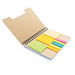 XD COLLECTION Kraft Spiral Notizbuch mit Haftnotizen A5, braun XD COLLECTION Kraft Spiral Notizbuch mit Haftnotizen A5, braun
