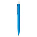 XD COLLECTION Druckkugelschreiber X3 mit Smooth-Touch, blaue Mine, blau/weiß XD COLLECTION Druckkugelschreiber X3 mit Smooth-Touch, blaue Mine, blau/weiß