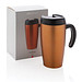 XD DESIGN Urban Becher, 400 ml, orange/schwarz XD DESIGN Urban Becher, 400 ml, orange/schwarz
