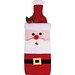 Xmas Weinflaschencover Antarctic,rot