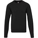 Yukon Sportpullover mit Rundhalsausschnitt und Interlock Strick Unisex, schwarz, XL