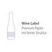 Secco d Italia - Wine Label, inkl. Druck, 0,2 l Glasflasche