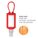50 ml Bumper rot - Handreinigungsspray antibakteriell - Body Label 50 ml Bumper rot - Handreinigungsspray antibakteriell - Body Label