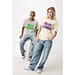 Iqoniq Sierra Lightweight T-Shirt aus recycelter Baumwolle, light heather grey, XXS