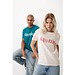 Iqoniq Brett T-Shirt aus recycelter Baumwolle, verdigris, L