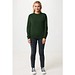 Iqoniq Etosha Lightweight Sweater aus recycelter Baumwolle, forest green, XXS