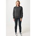 Iqoniq Etosha Lightweight Sweater aus recycelter Baumwolle, anthrazit, XXS