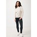 Iqoniq Etosha Lightweight Sweater aus recycelter Baumwolle, ivory white, XXS